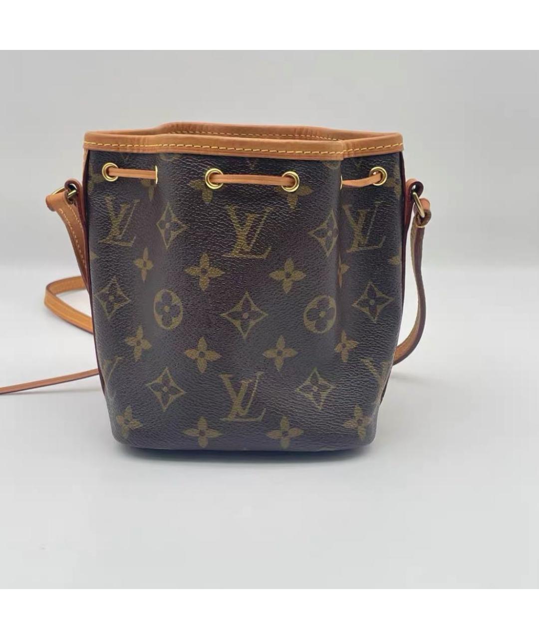 LOUIS VUITTON Коричневая сумка тоут, фото 3