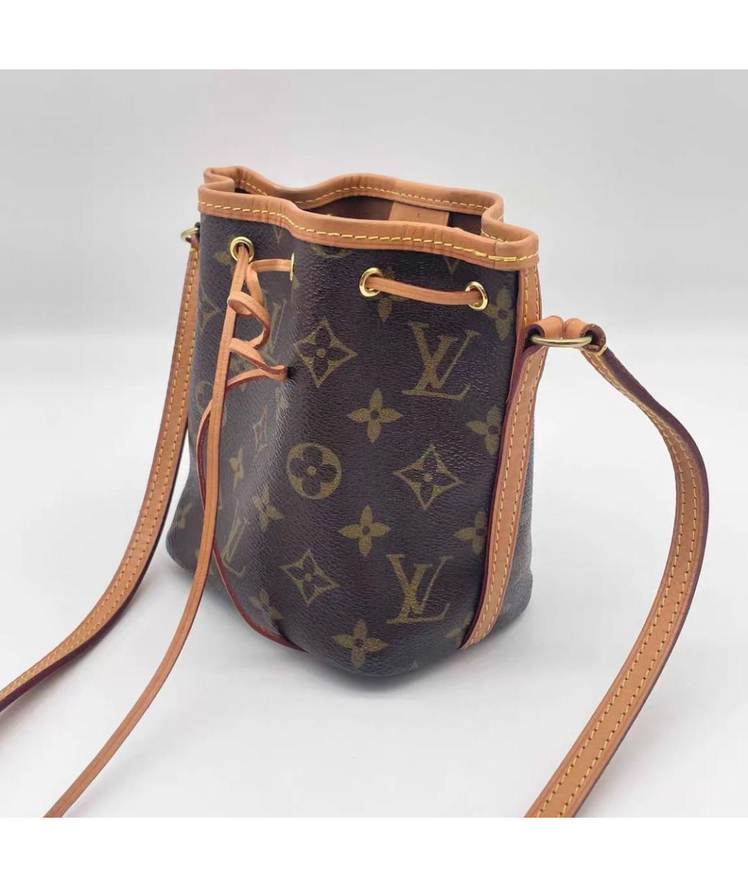 LOUIS VUITTON Коричневая сумка тоут, фото 4