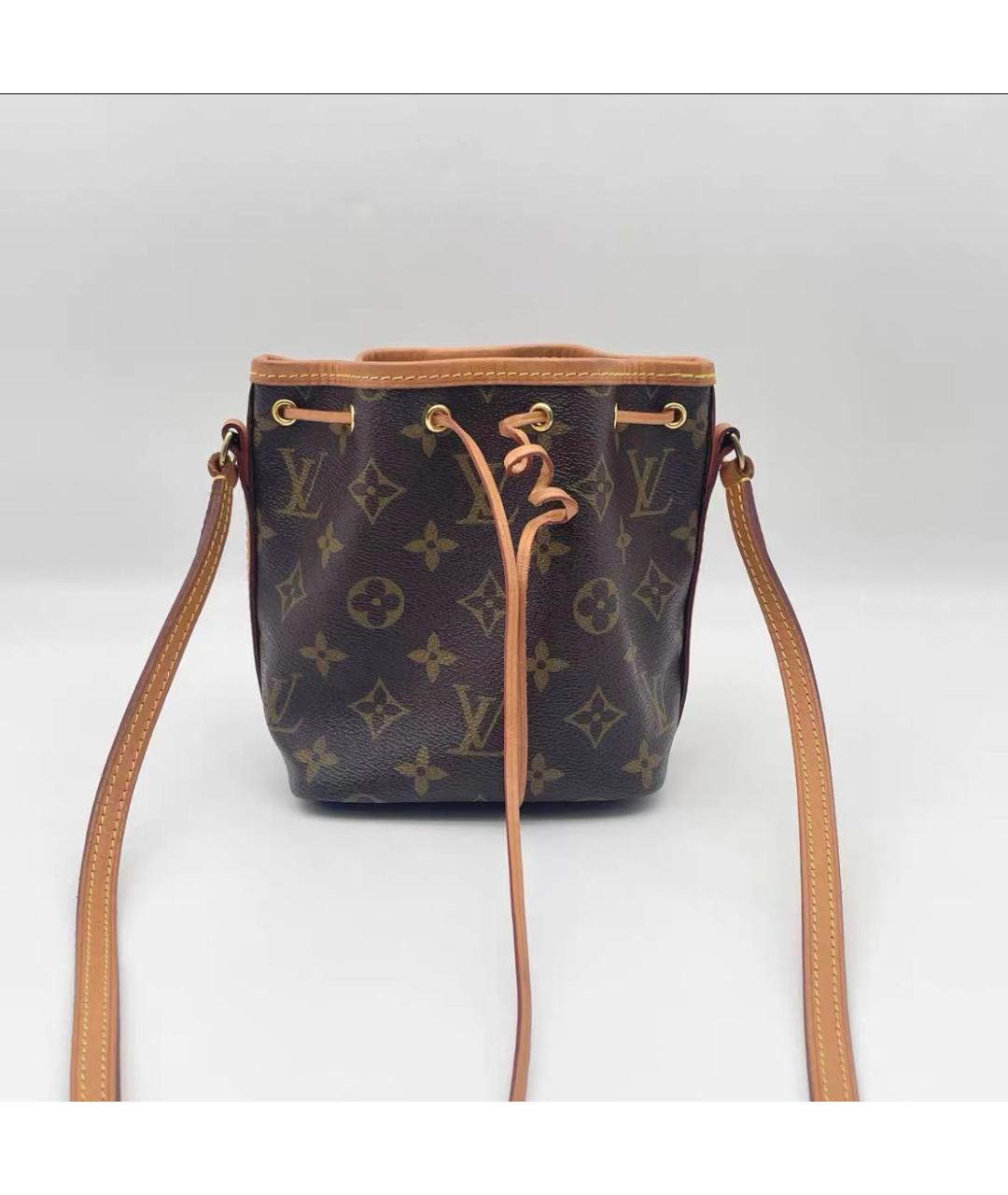 LOUIS VUITTON Коричневая сумка тоут, фото 7