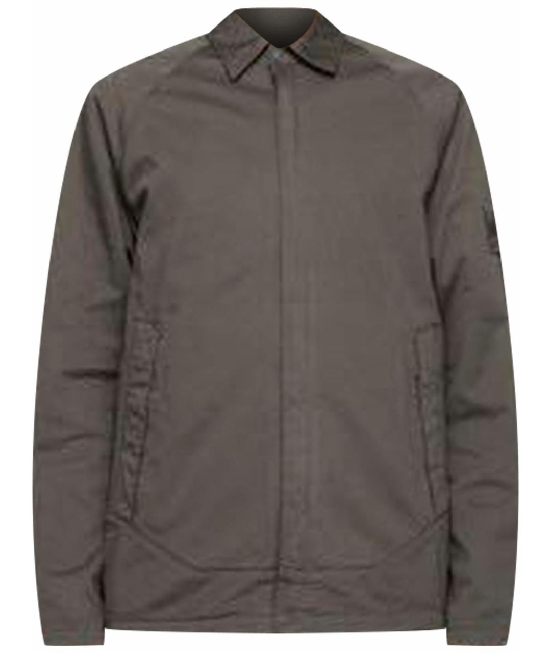 STONE ISLAND Антрацитовая хлопковая куртка, фото 1