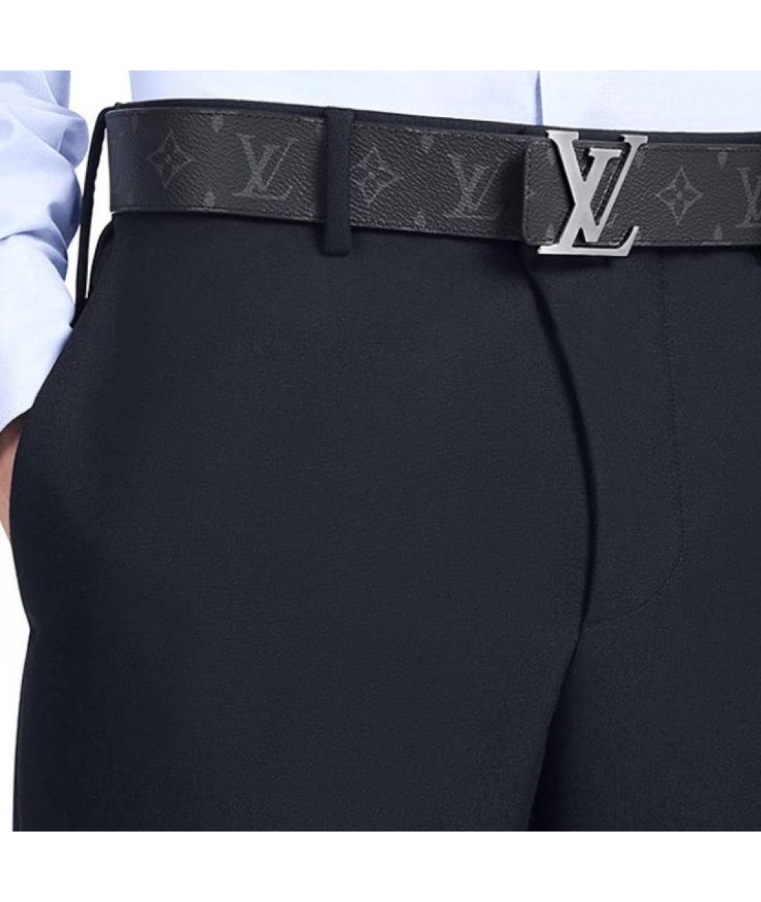 LOUIS VUITTON Черный ремень, фото 4