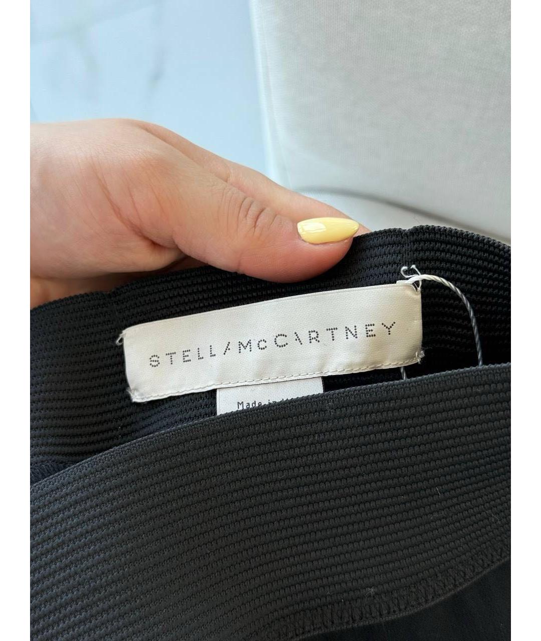 STELLA MCCARTNEY Черные брюки узкие, фото 4