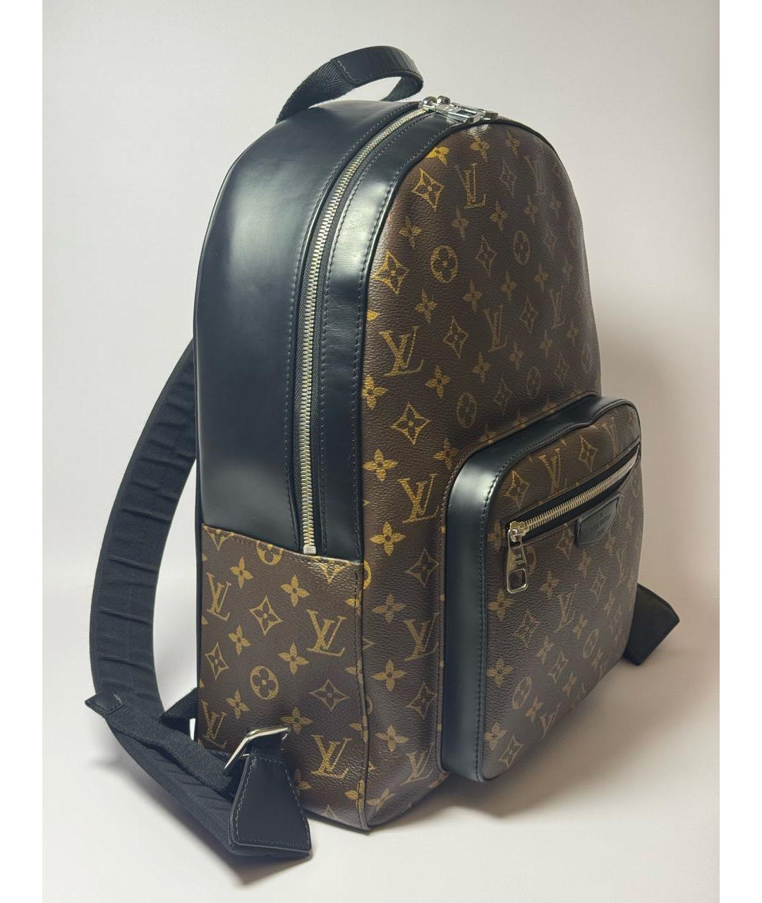 LOUIS VUITTON Коричневый рюкзак, фото 2