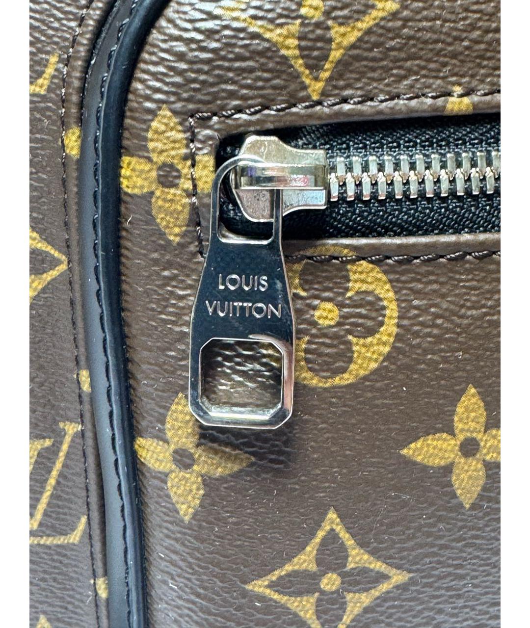LOUIS VUITTON Коричневый рюкзак, фото 8