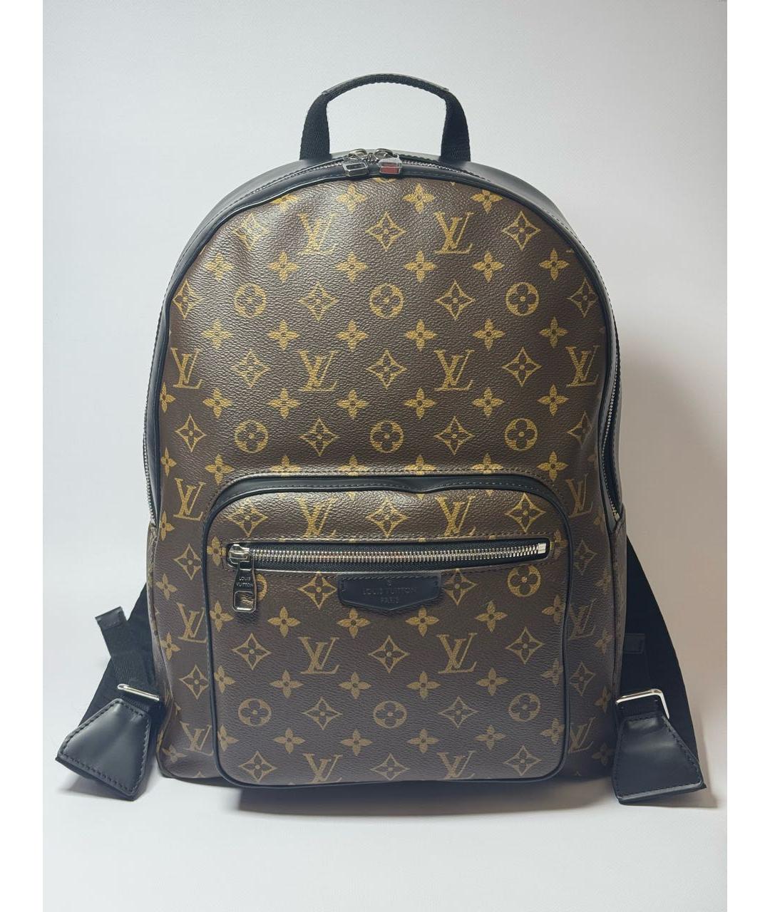 LOUIS VUITTON Коричневый рюкзак, фото 9
