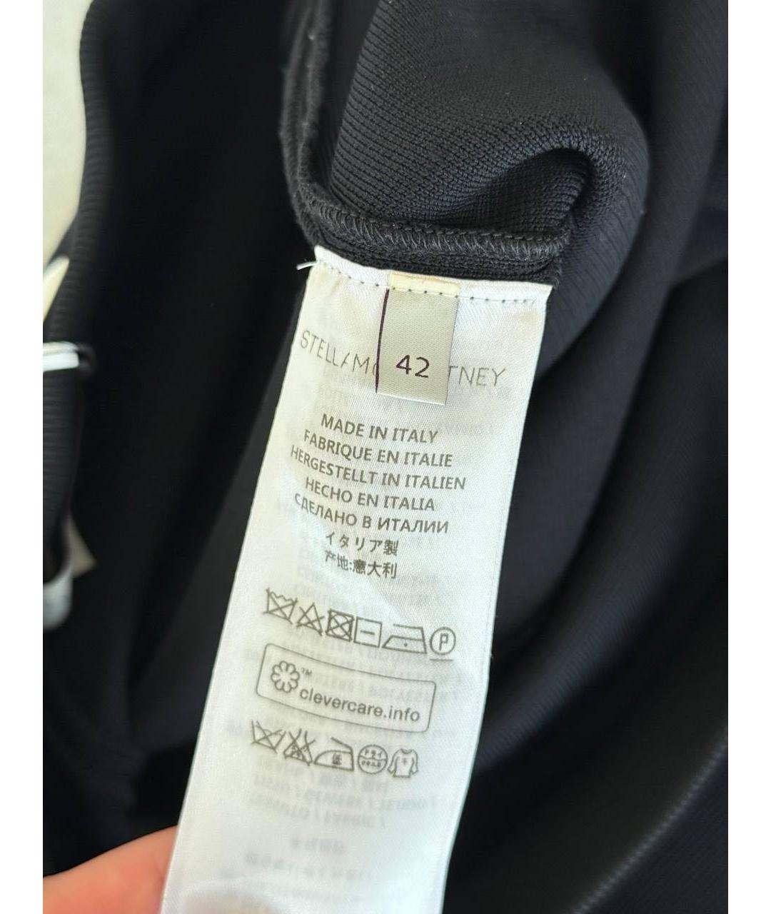 STELLA MCCARTNEY Черные брюки широкие, фото 4