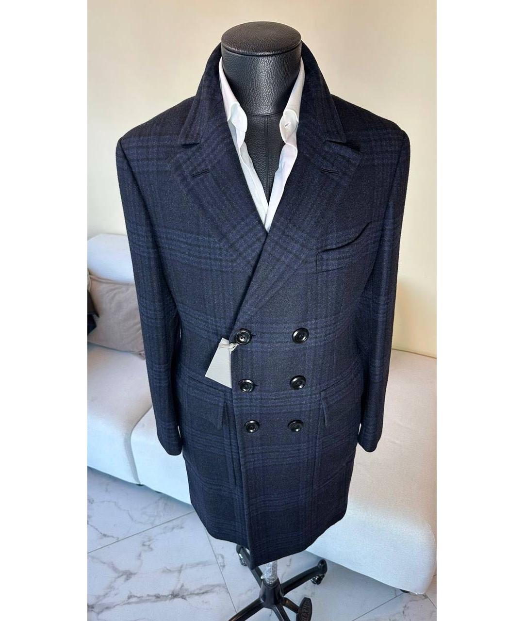 TOM FORD Темно-синее пальто, фото 2