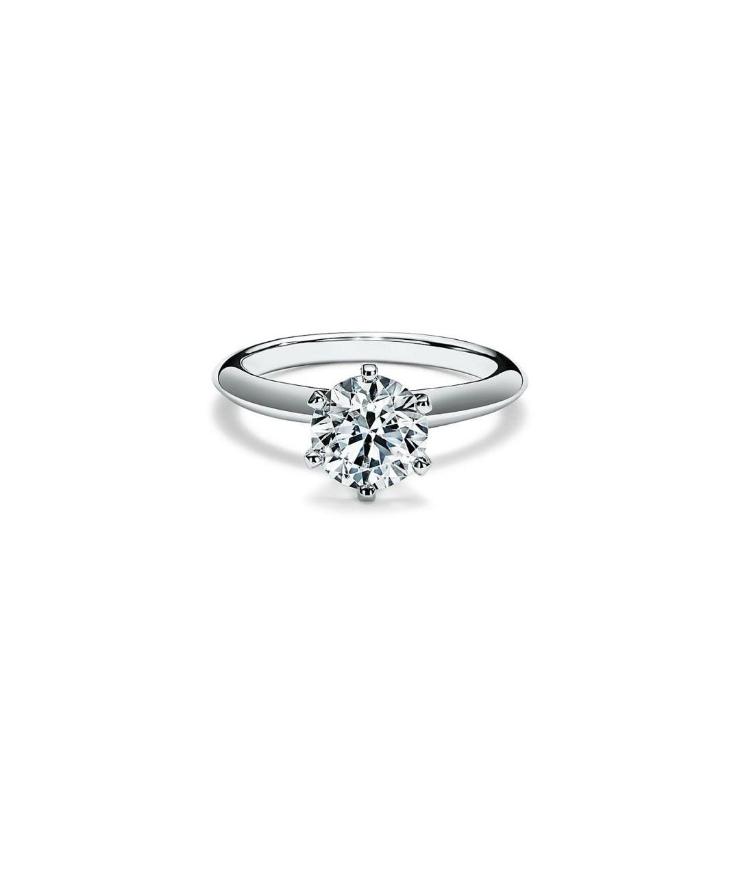 TIFFANY&CO Платиновое кольцо, фото 9