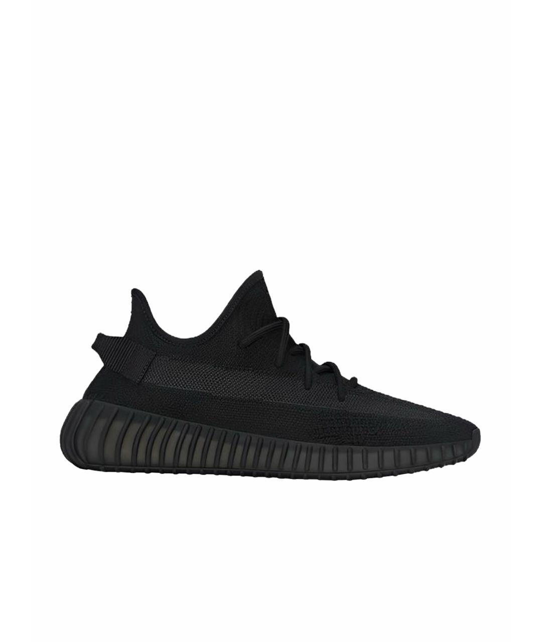 ADIDAS YEEZY Черные текстильные кроссовки, фото 1