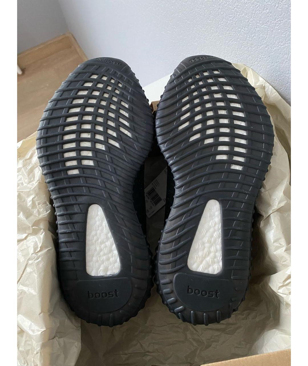 ADIDAS YEEZY Черные текстильные кроссовки, фото 5
