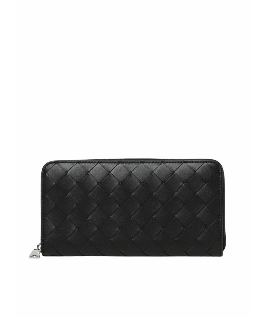 BOTTEGA VENETA Черный кошелек, фото 1