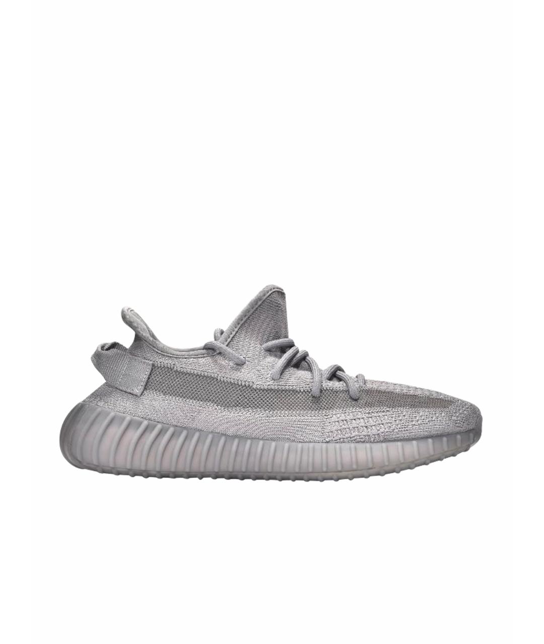 ADIDAS YEEZY Серые текстильные кроссовки, фото 1