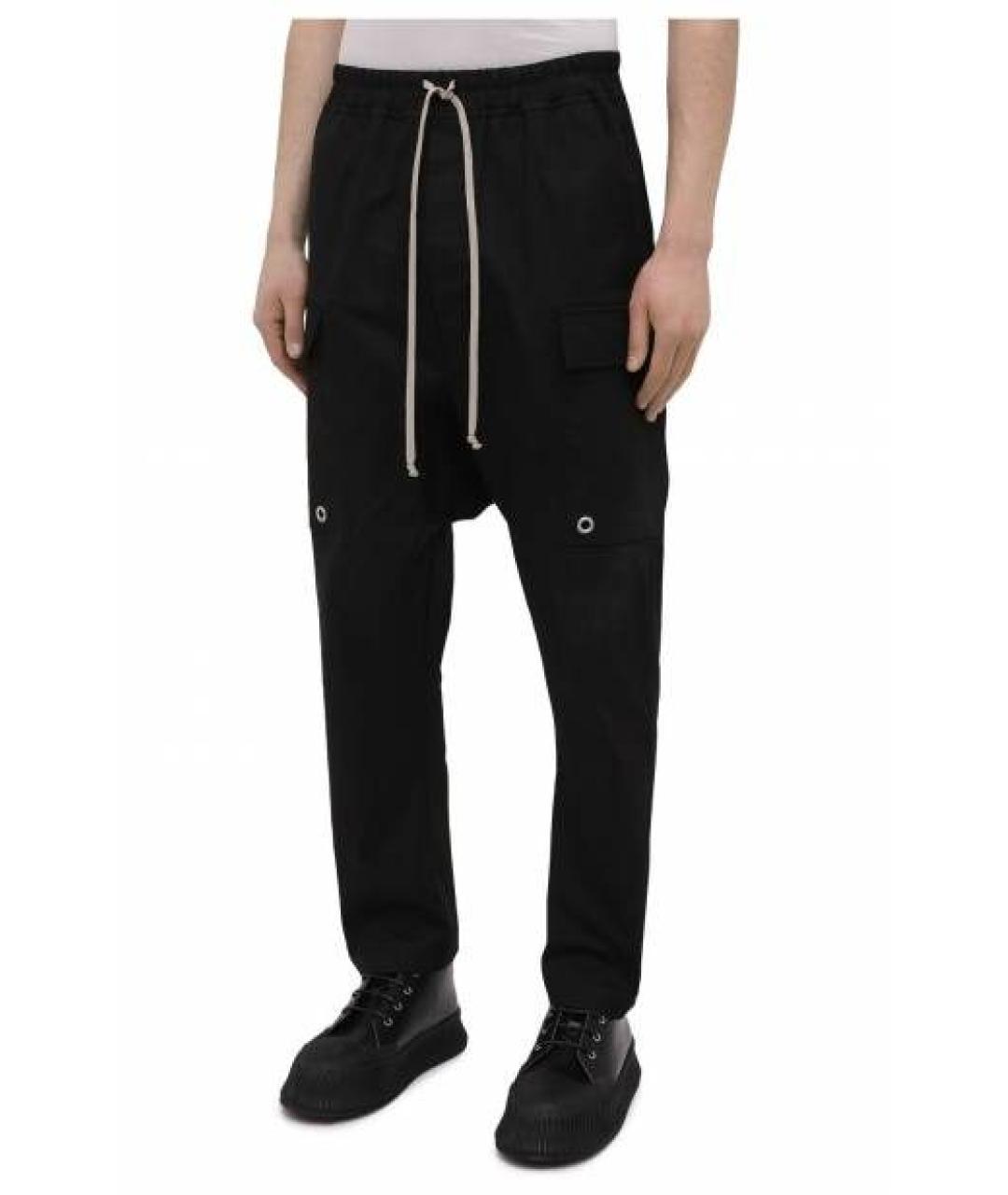 RICK OWENS Хаки полиэстеровые повседневные брюки, фото 7