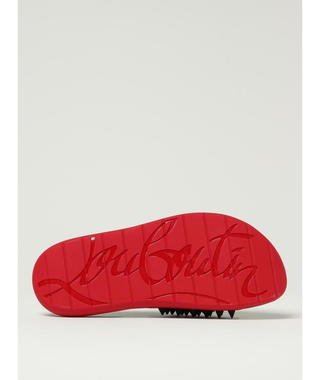 CHRISTIAN LOUBOUTIN Черные сандалии, фото 5
