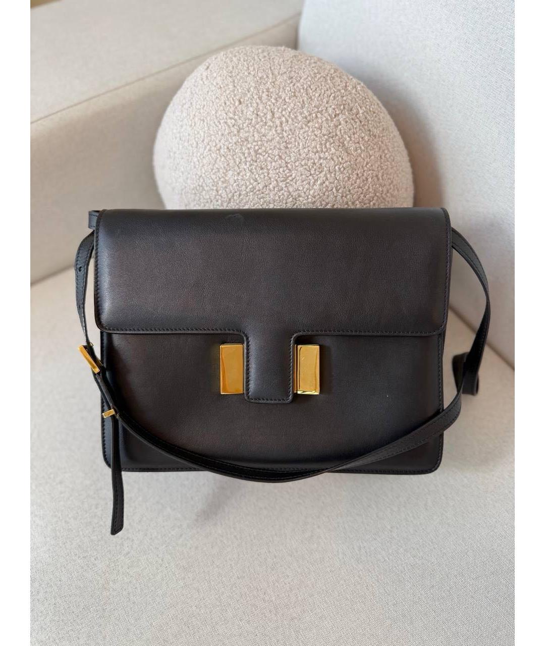 TOM FORD Черная кожаная сумка через плечо, фото 2
