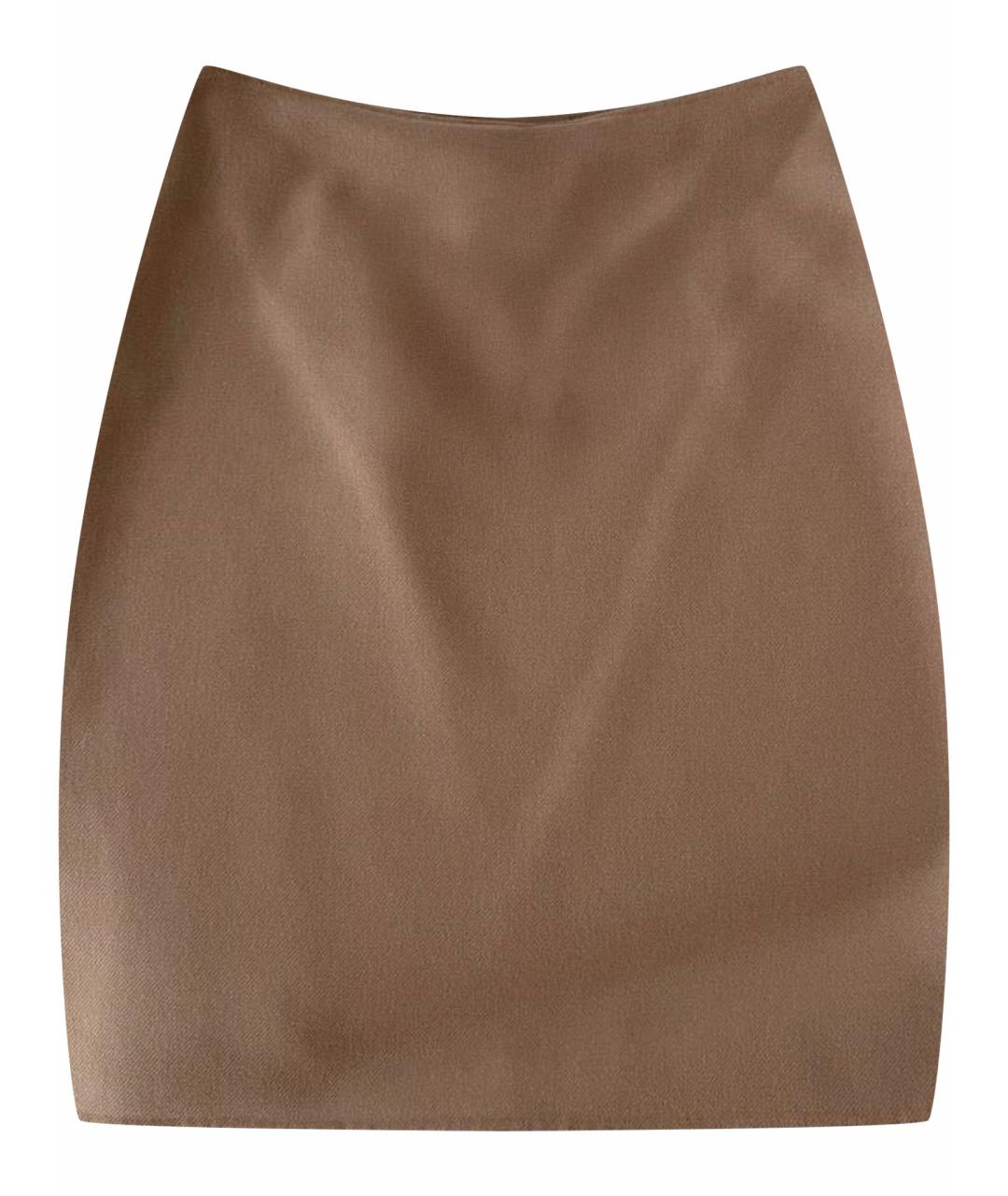 WEEKEND MAX MARA Бежевая юбка мини, фото 1