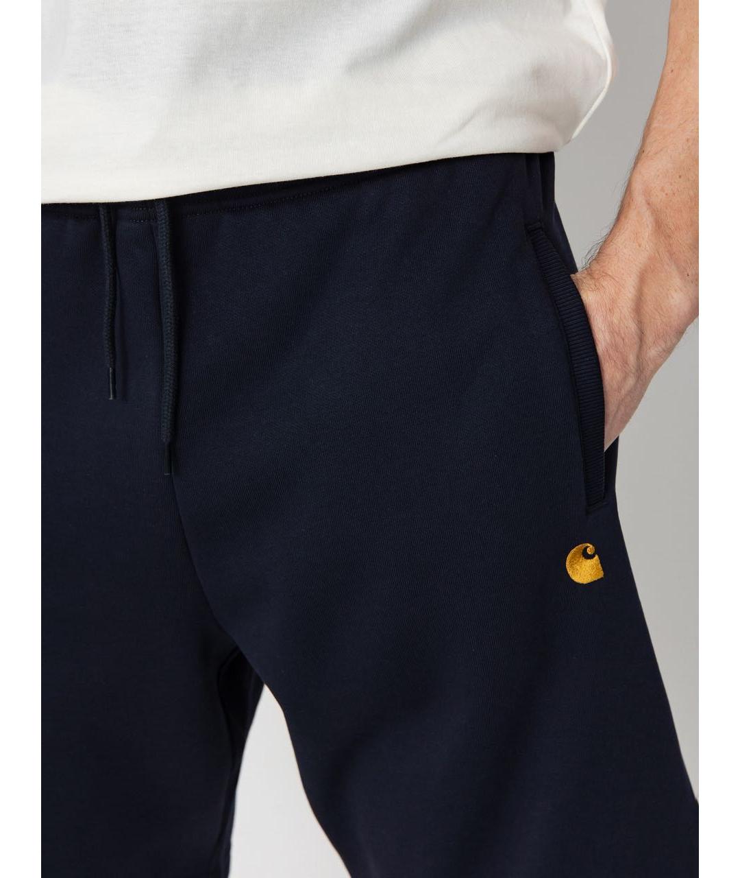 CARHARTT Темно-синие хлопковые шорты, фото 4