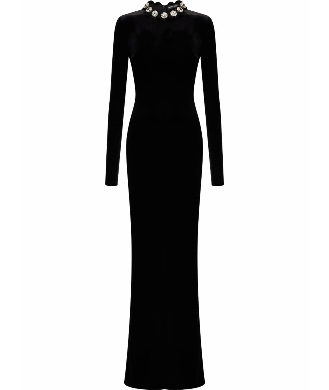 DAVID KOMA Черное коктейльное платье, фото 1