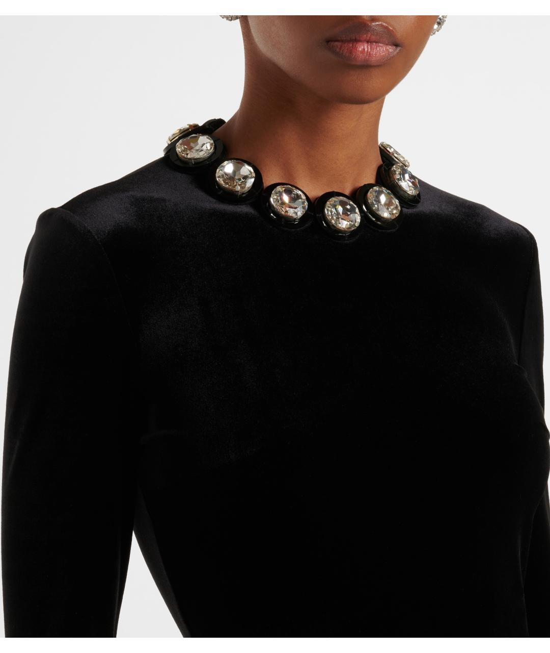 DAVID KOMA Черное коктейльное платье, фото 4