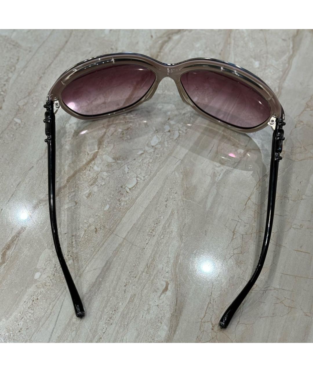 CHROME HEARTS Коричневые солнцезащитные очки, фото 2