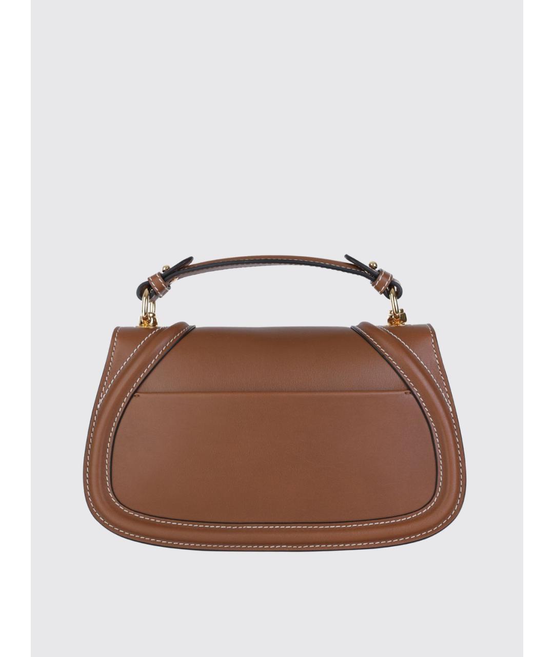 GUCCI Коричневая сумка с короткими ручками, фото 3