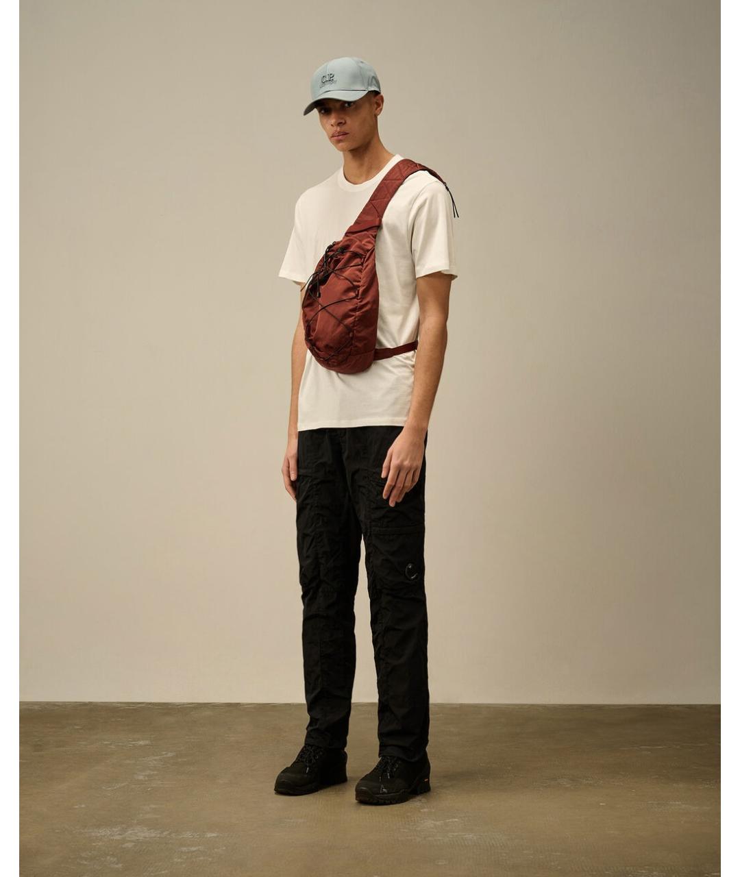 CP COMPANY Белая хлопковая футболка, фото 7
