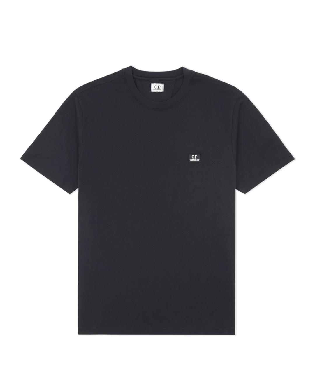 CP COMPANY Темно-синяя хлопковая футболка, фото 9