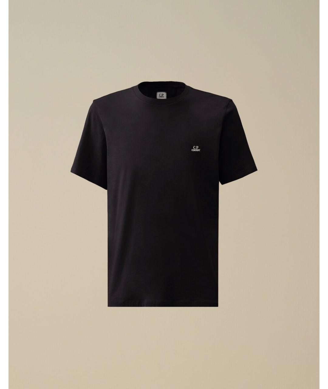 CP COMPANY Темно-синяя хлопковая футболка, фото 8