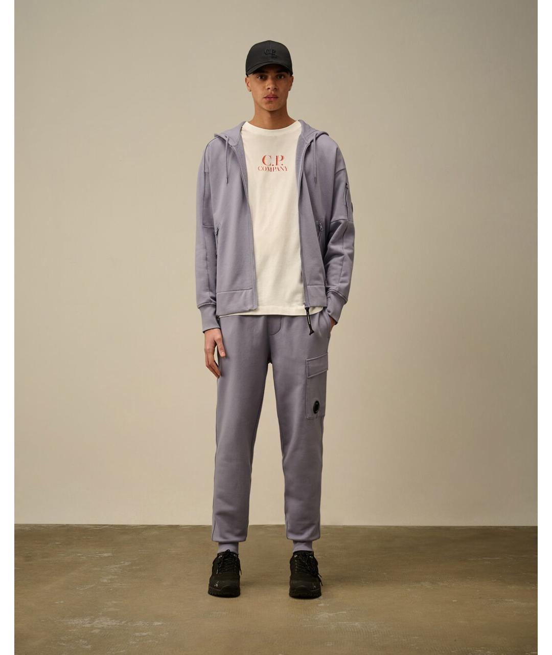 CP COMPANY Белая хлопковая футболка, фото 9