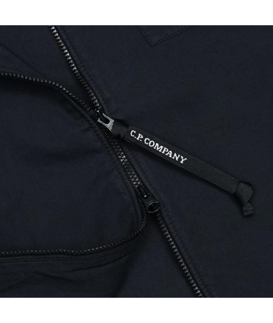 CP COMPANY Темно-синяя хлопковая куртка, фото 4