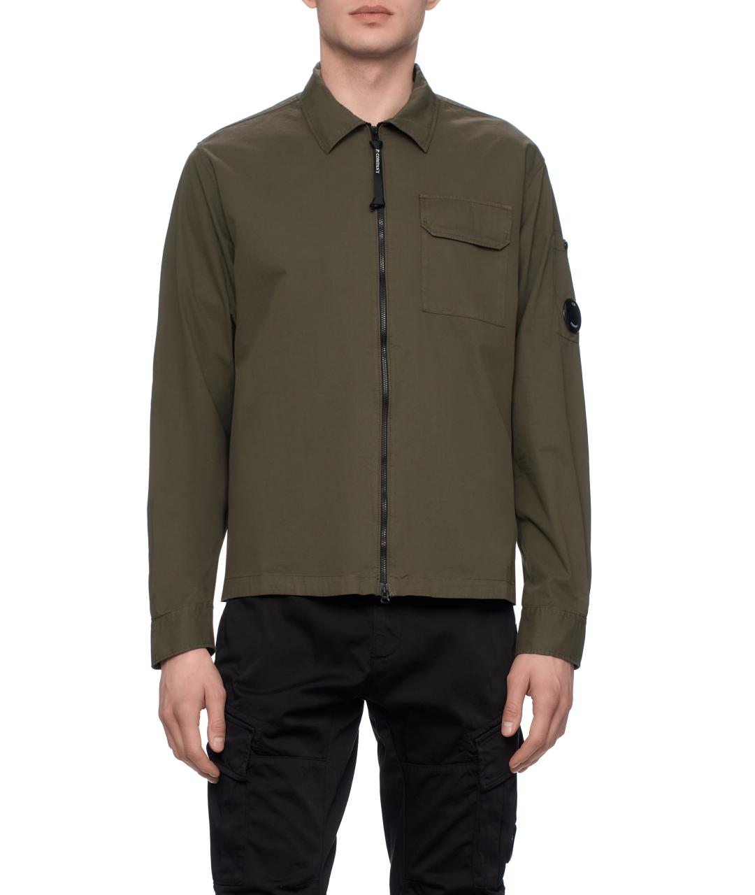 CP COMPANY Хаки хлопковая куртка, фото 7