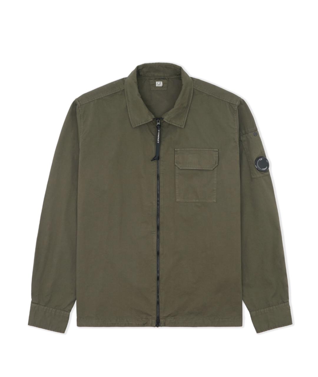 CP COMPANY Хаки хлопковая куртка, фото 10