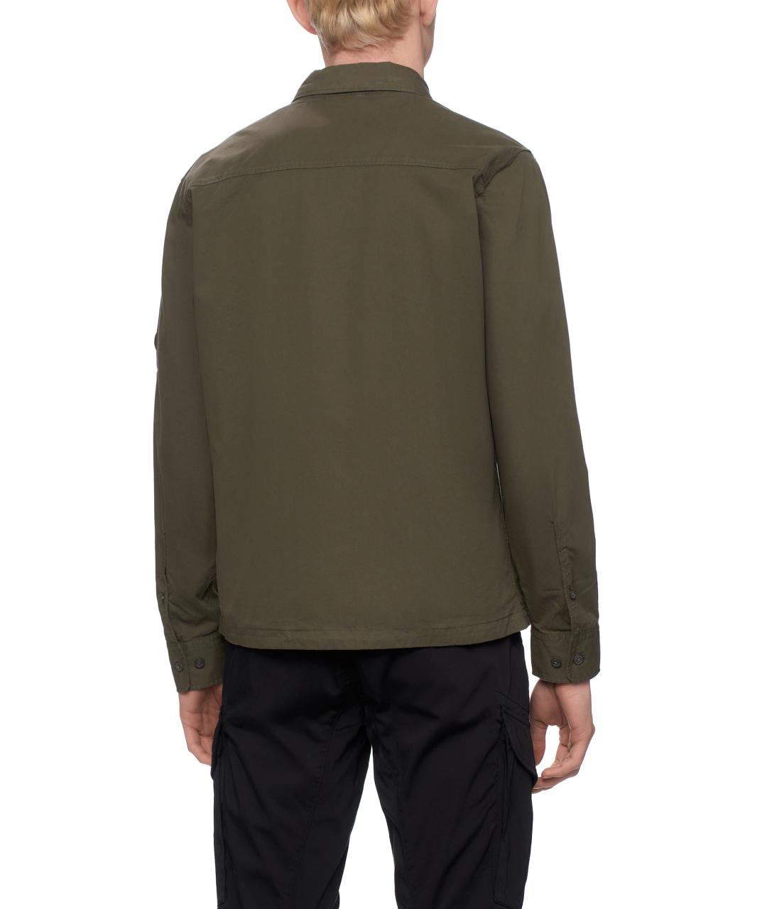 CP COMPANY Хаки хлопковая куртка, фото 8