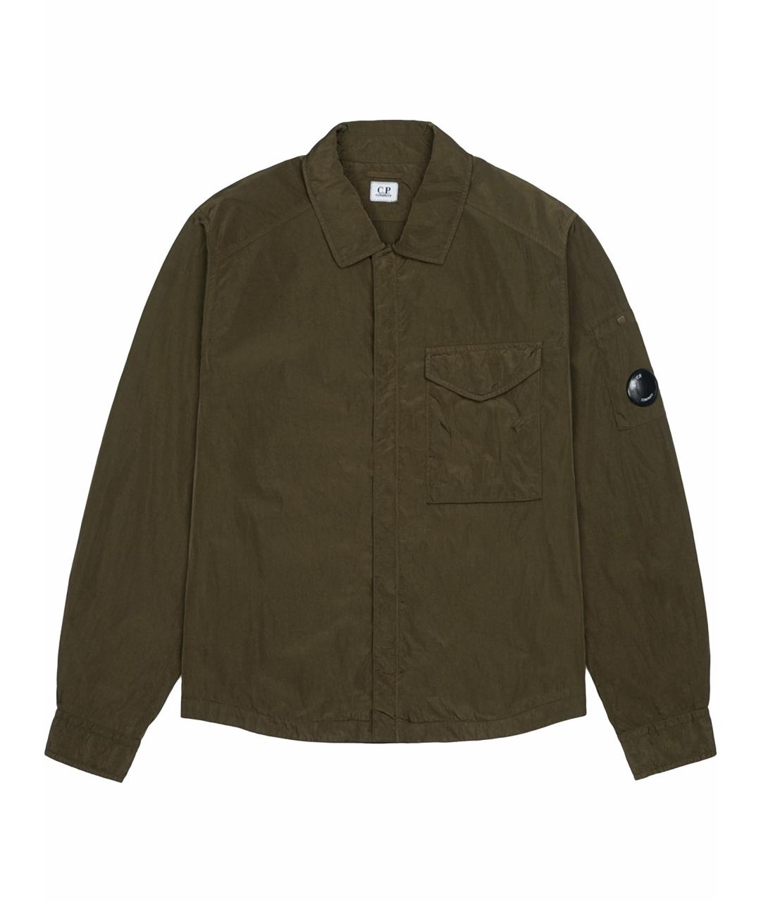 CP COMPANY Зеленая полиамидовая куртка, фото 1