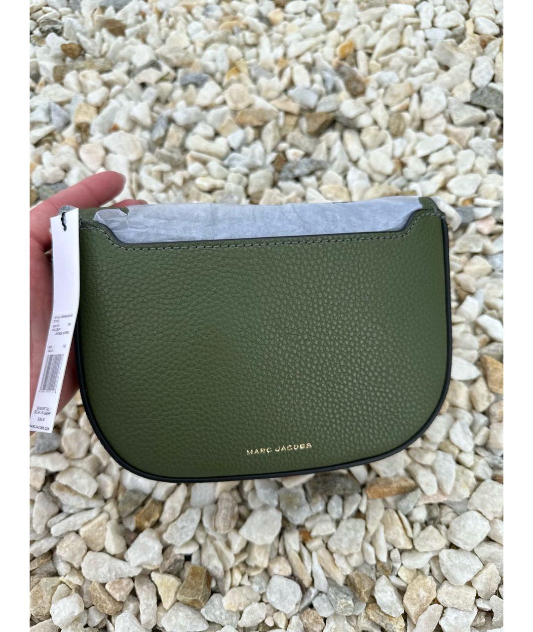MARC JACOBS Хаки кожаная сумка через плечо, фото 3