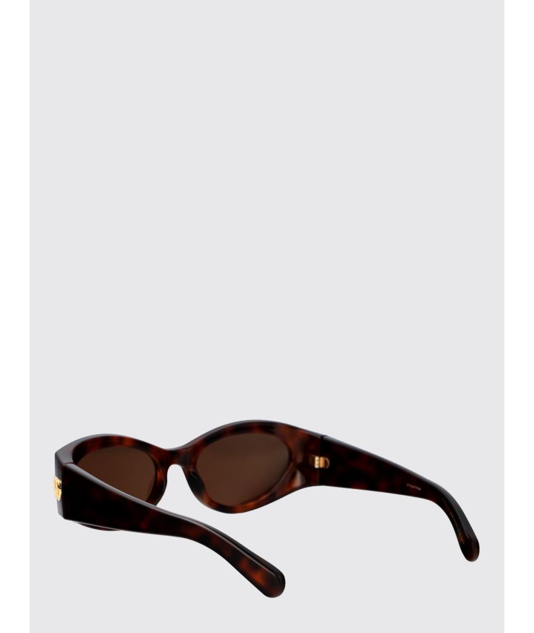 GUCCI Коричневые солнцезащитные очки, фото 2