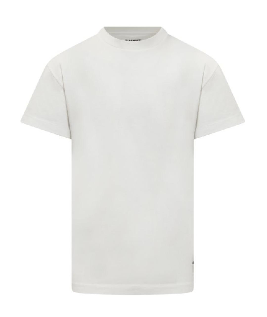 JIL SANDER Белая футболка, фото 1