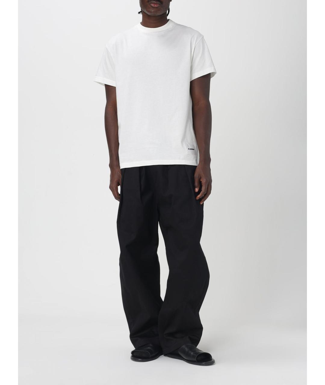 JIL SANDER Белая футболка, фото 7