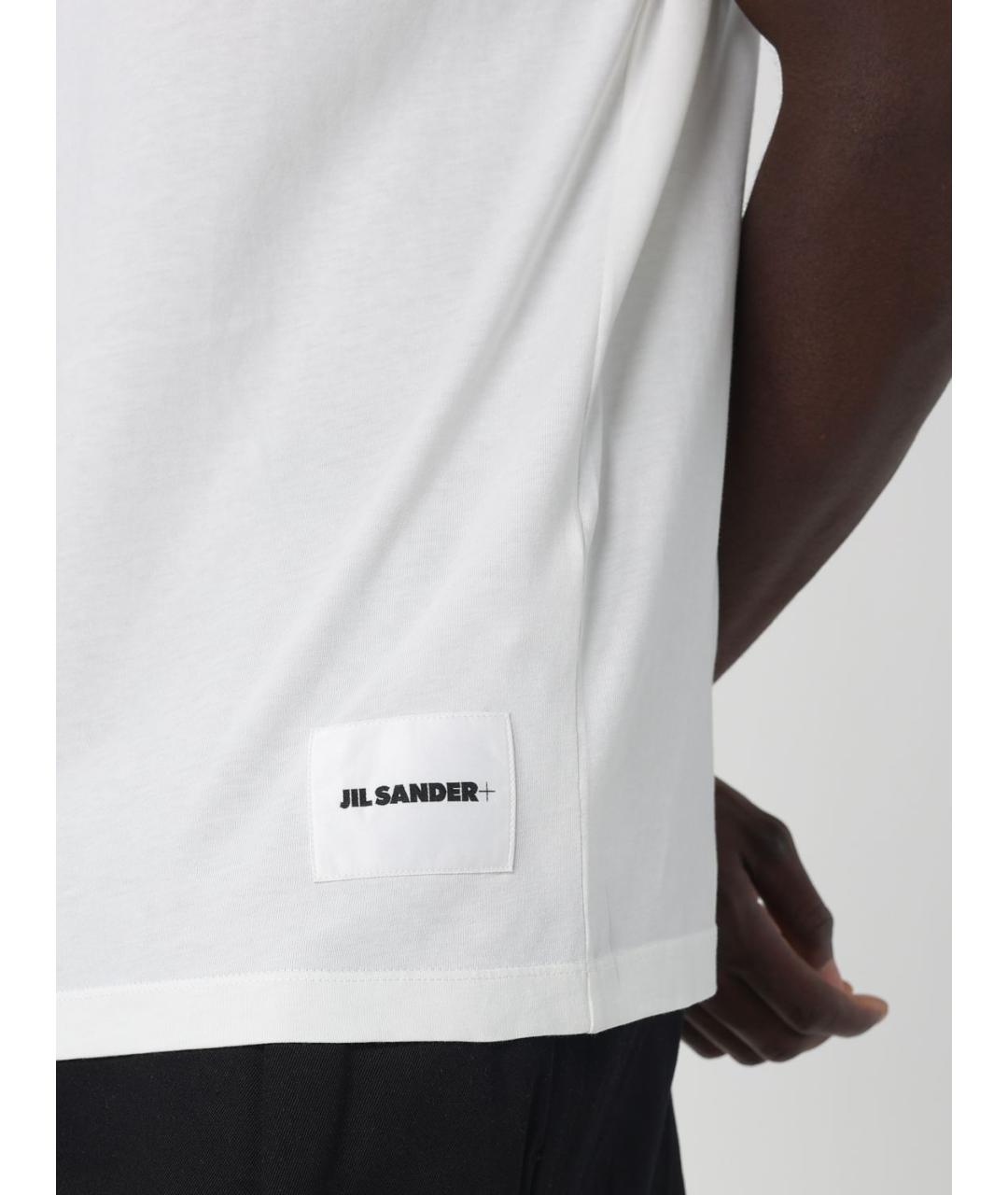 JIL SANDER Белая футболка, фото 6