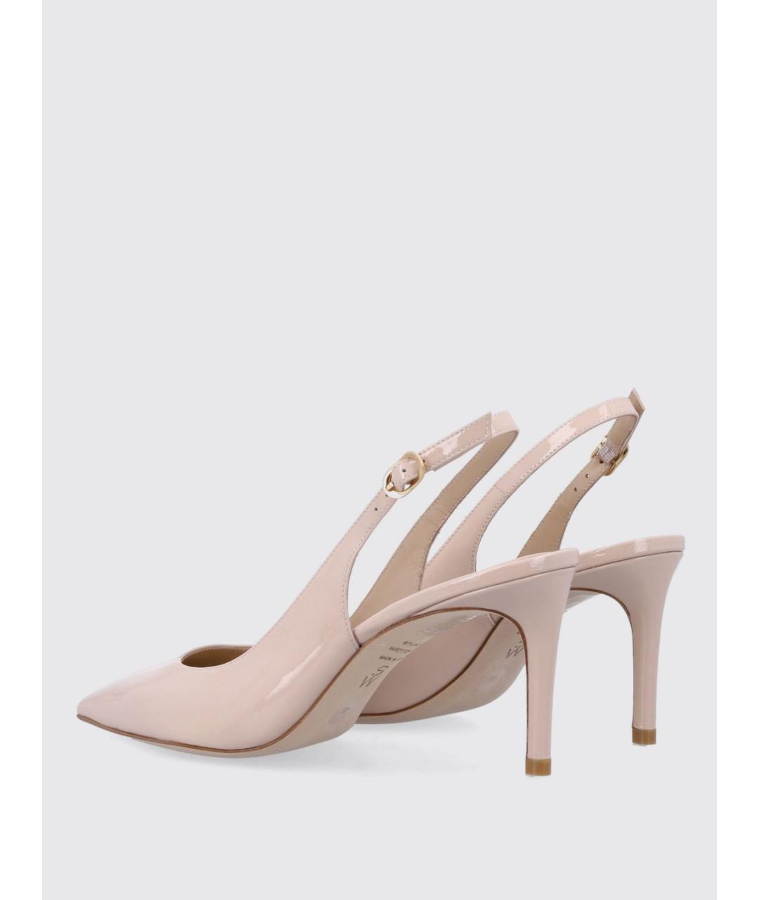 STUART WEITZMAN Розовые туфли из лакированной кожи, фото 3