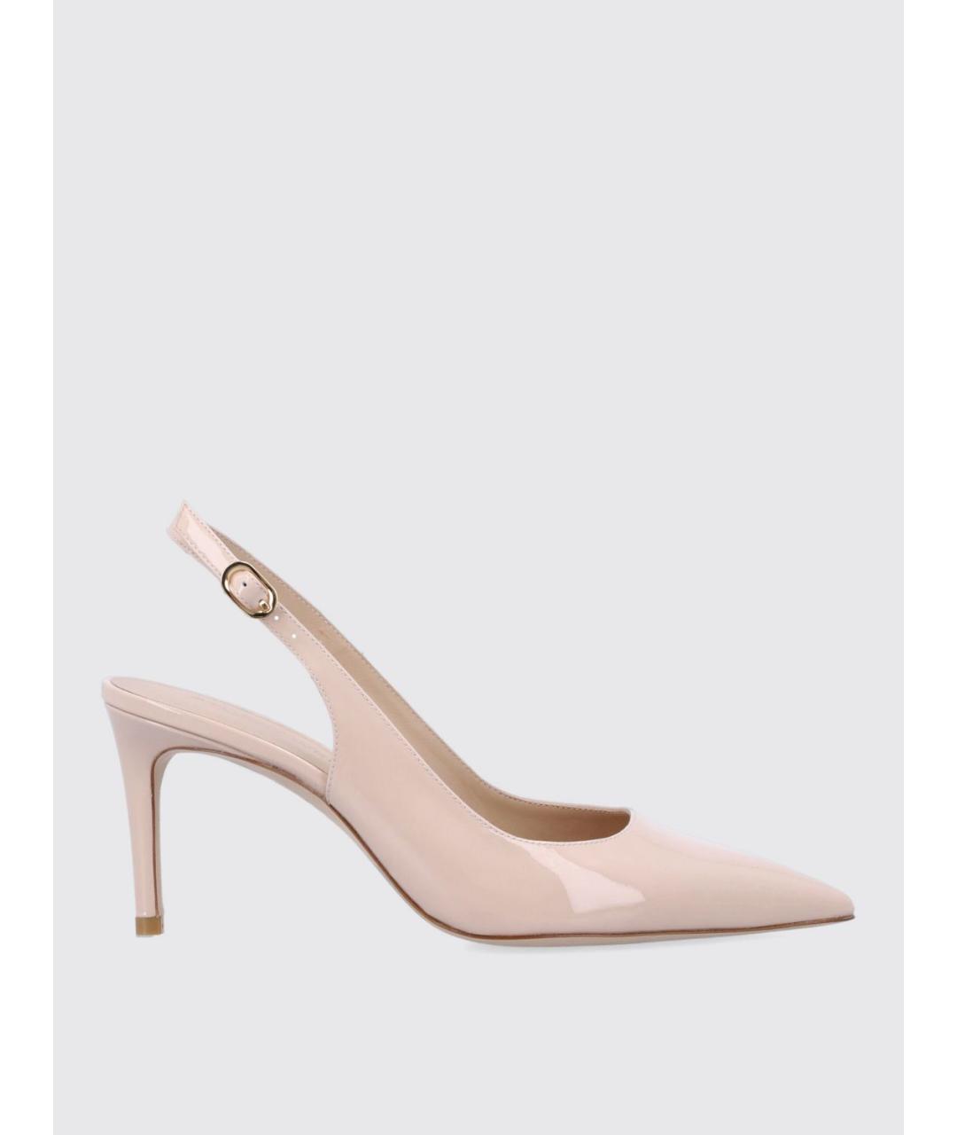 STUART WEITZMAN Розовые туфли из лакированной кожи, фото 5