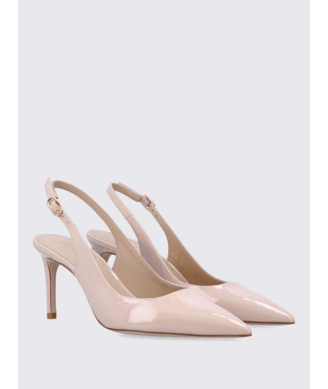 STUART WEITZMAN Розовые туфли из лакированной кожи, фото 2