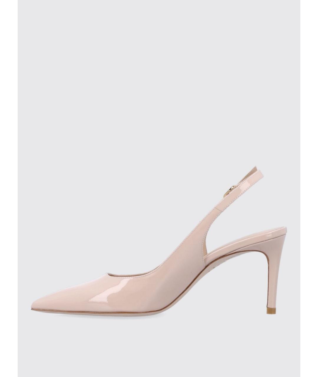 STUART WEITZMAN Розовые туфли из лакированной кожи, фото 4
