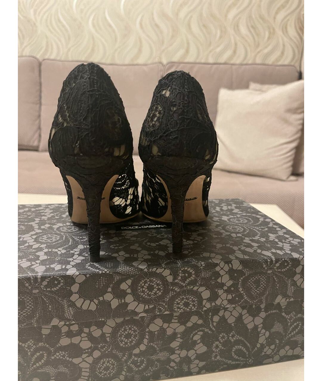 DOLCE&GABBANA Черные туфли, фото 4