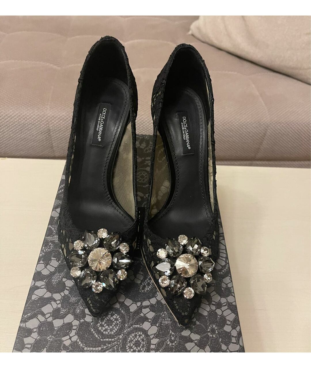 DOLCE&GABBANA Черные туфли, фото 2