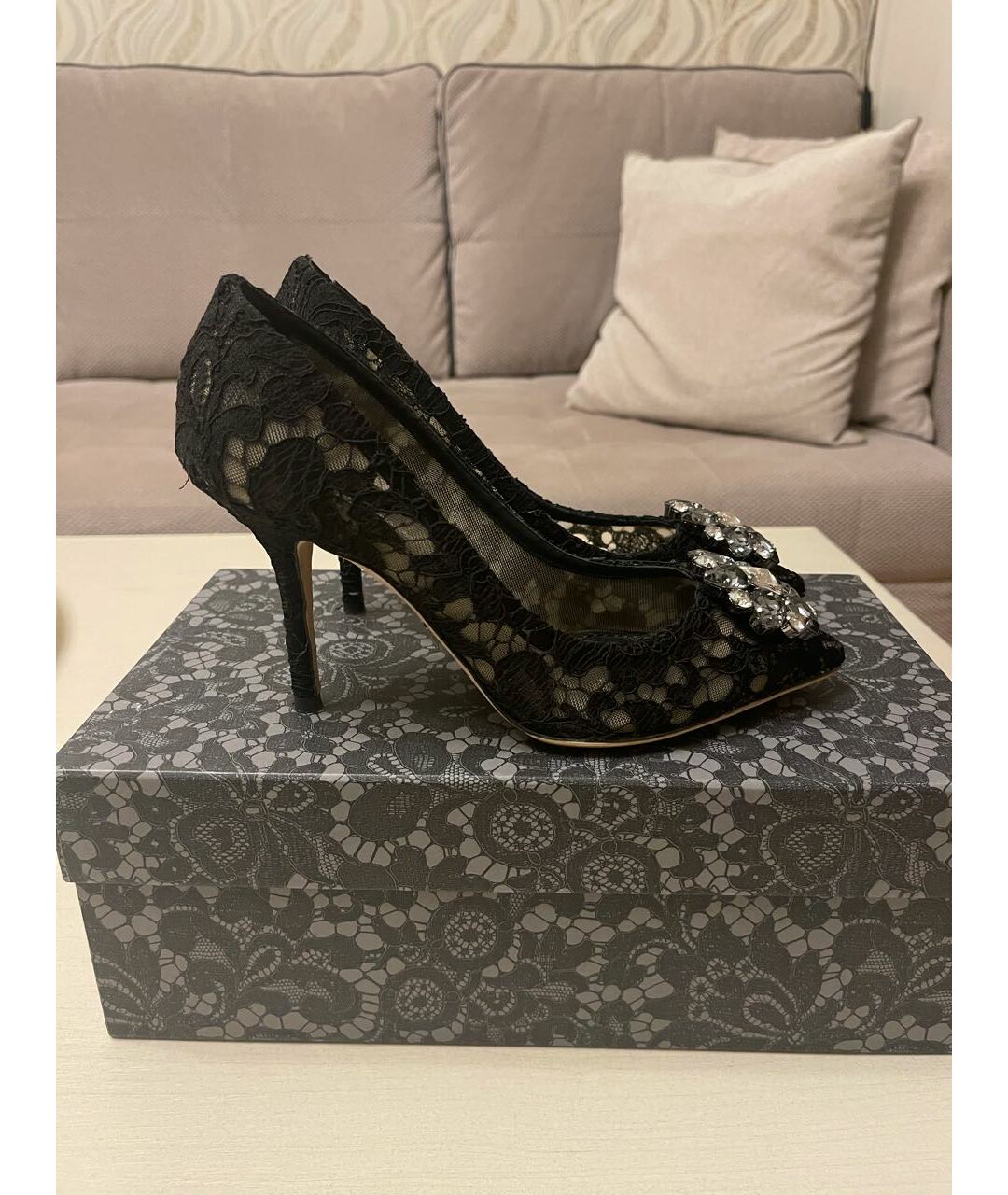 DOLCE&GABBANA Черные туфли, фото 7