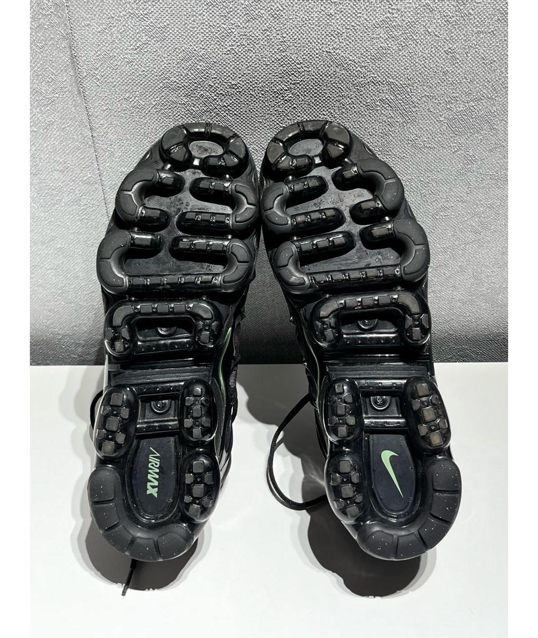 NIKE Серые текстильные низкие кроссовки / кеды, фото 5