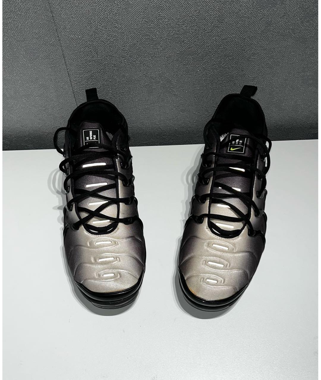 NIKE Серые текстильные низкие кроссовки / кеды, фото 3