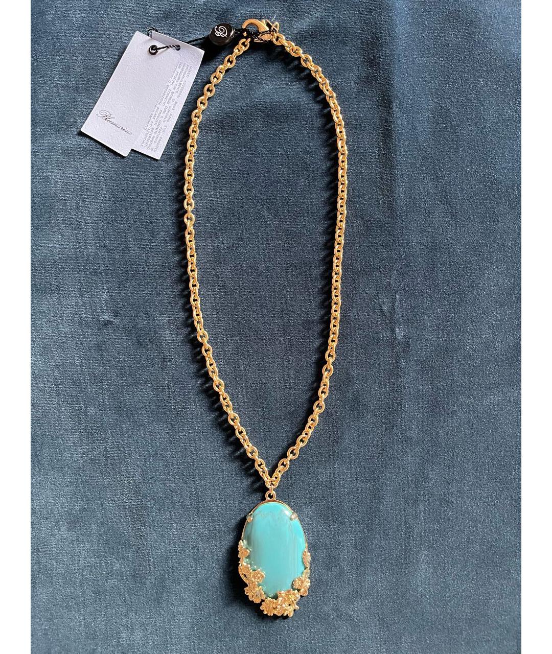 BLUMARINE Бирюзовая подвеска, фото 9