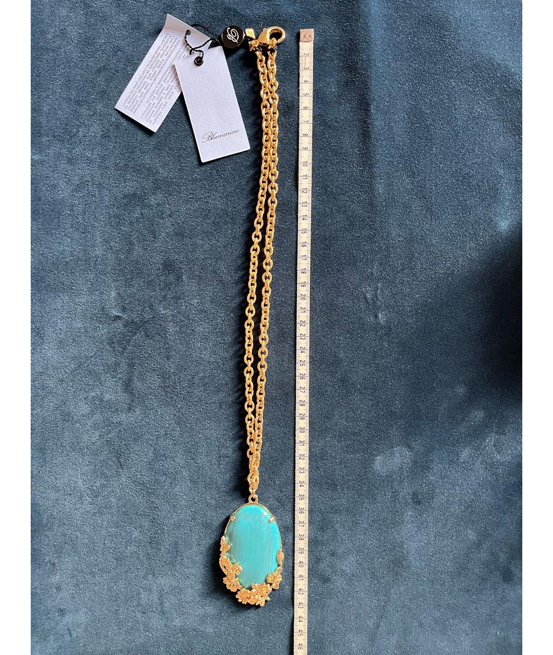BLUMARINE Бирюзовая подвеска, фото 6
